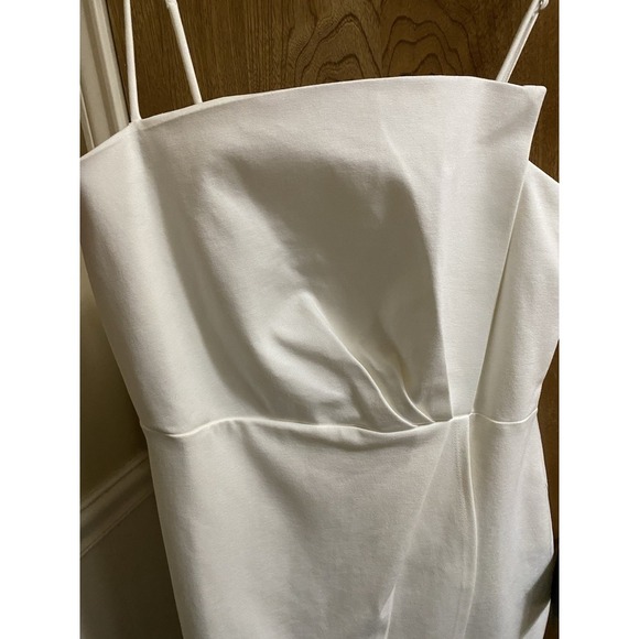 NEW Lulus Drinks On Me White Strappy Layer Dress XL Wrap Style Cocktail Wedding - Picture 5 of 16